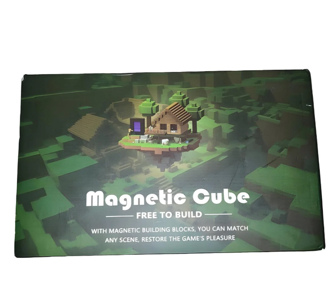 Конструктор майнкрафт магнитный кубики конструкторы Magnetic Cube 224 деталей для детей minecraft - Фото 3 Конструктор майнкрафт магнитный кубики конструкторы Magnetic Cube 224 деталей для детей minecraft - изображение 3