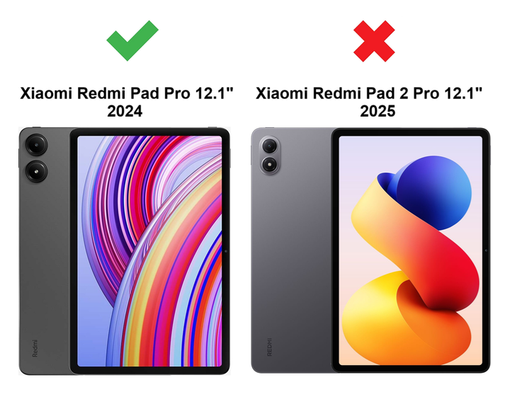 Противоударный чехол с подставкой Shockprof Capsule на Xiaomi Redmi Pad Pro 12.1" 2024 / Poco Pad 12.1" 2024 (Чёрный) - изображение 2