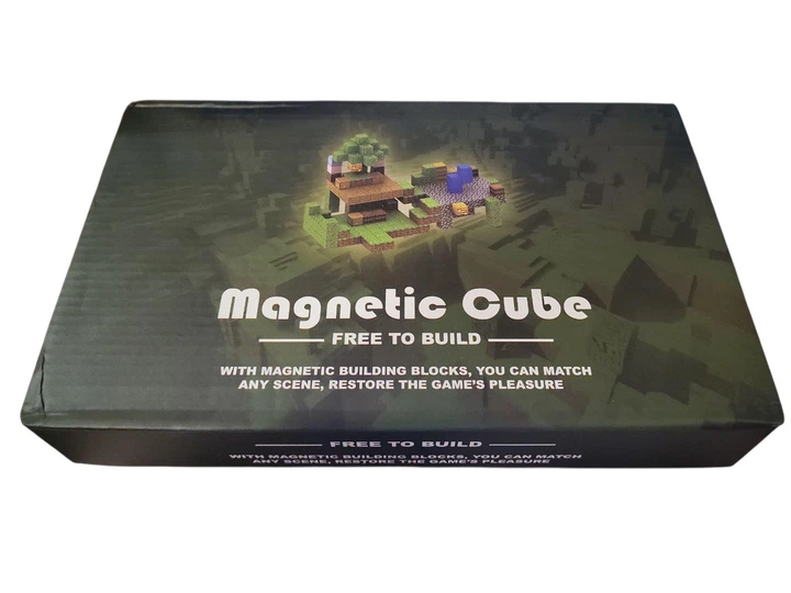 Minecraft магнитный конструктор Magnetic Cube 320 деталей кубики конструкторы для взрослых и детей майнкрафт гигантский меч - изображение 2