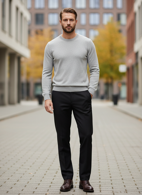 Штани H&M 44 Чорний (HM-03917726-Black) - Фото 9 Штани H&M 44 Чорний (HM-03917726-Black) - зображення 9