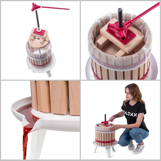 Соковижималка для фруктів Kadax Silba з фільтром 6 л (5903699487877) - зображення 4