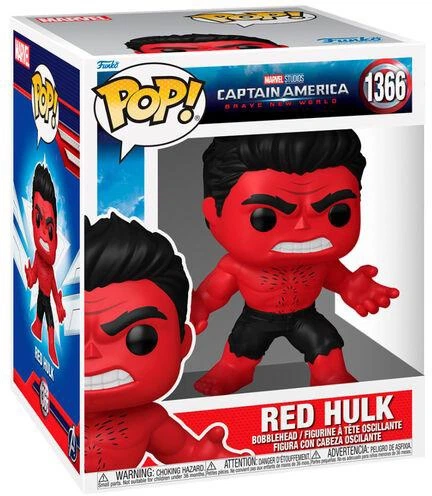Figurka Funko POP! Marvel Red Hulk 10 cm 59280 (889698759946) - obraz 1