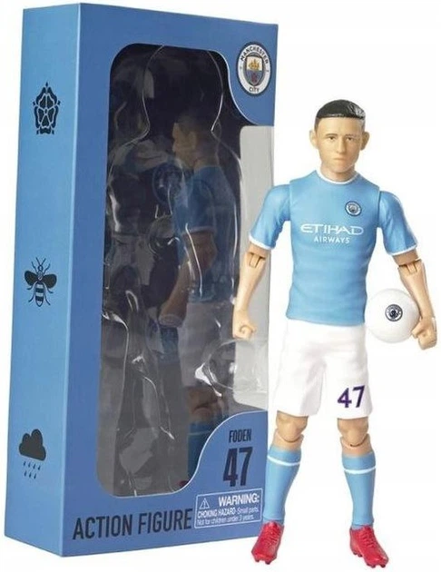 Figurka Banbo Toys Sport Foden Manchester City 20 cm (8436624380006) - obraz 1