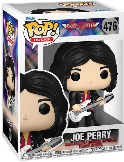 Figurka Funko POP! Aerosmith Joe Perry 10 cm 86209 (889698862097) - obraz 1