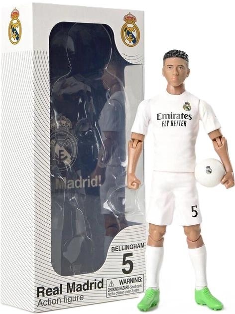 Figurka Banbo Toys Sport Bellingham Real Madrid 20 cm (8436624380280) - obraz 1