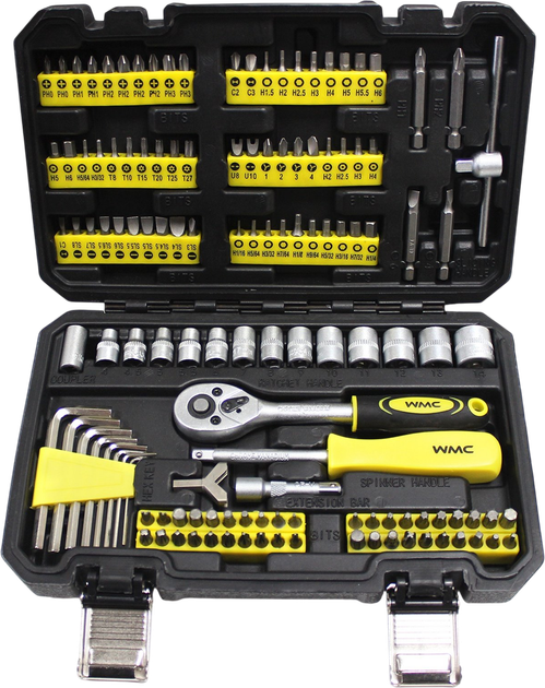 Zestaw narzędzi WMC TOOLS 130 szt. 20130 (4811450002805) - obraz 1