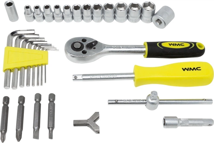 Zestaw narzędzi WMC TOOLS 130 szt. 20130 (4811450002805) - obraz 3