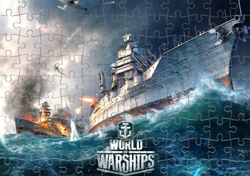Пазл Із Маленькими Елементами World Of Warships Розмір A3 - Фото 1 Пазл Із Маленькими Елементами World Of Warships Розмір A3 - изображение 1