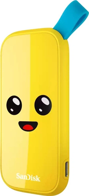 Dysk SSD SanDisk Fortnite Portable 1TB USB 3.2 Gen 2 Type-C Peely Edition (SDSSDE30-1T00-G25F) - obraz 2