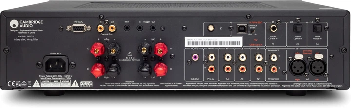 Усилитель интегральный Cambridge Audio CXA81 MKII Lunar Grey (C11311K) - изображение 6