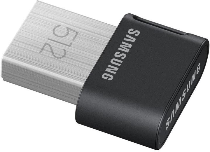 Флеш пам'ять USB Samsung Fit Plus 512GB USB 3.2 Gen2x2 Black/Silver (MUF-512AB/APC) - зображення 4