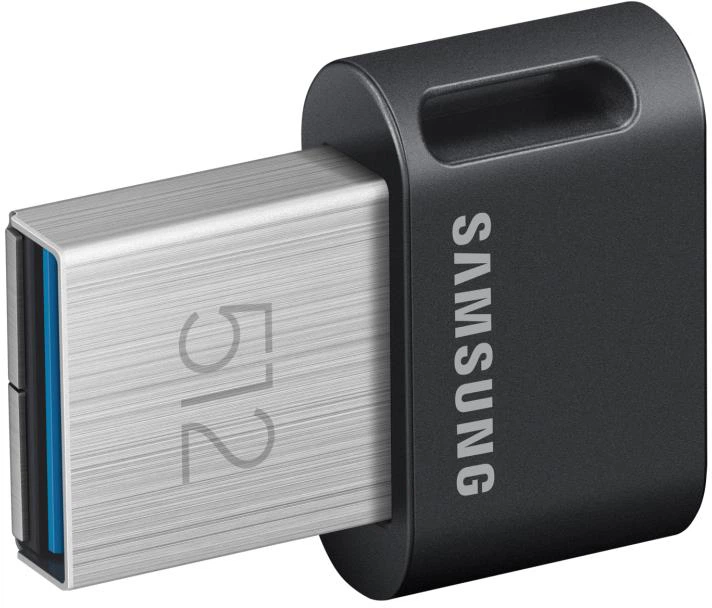 Флеш пам'ять USB Samsung Fit Plus 512GB USB 3.2 Gen2x2 Black/Silver (MUF-512AB/APC) - зображення 5