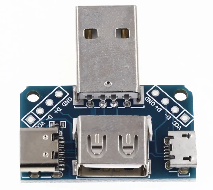 USB, Type-C, micro USB адаптер, розпинання - Фото 2 USB, Type-C, micro USB адаптер, розпинання - зображення 2