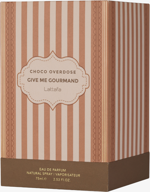Парфумована вода для жінок Lattafa Give Me Gourmand Choco Overdose 75 мл (6290362349679) - зображення 3