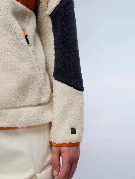 Kurtka przejściowa męska z kapturem Napapijri NP0A4GNSMM91 XL Mleczna - obraz 5