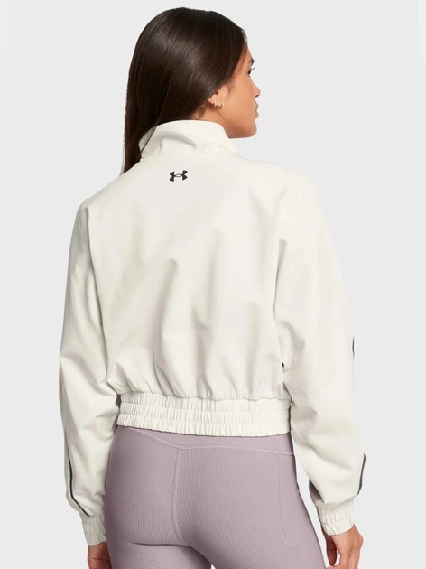 Спортивна вітровка жіноча Under Armour 77-1386479-0110 XS Біла (800070331137) - зображення 2