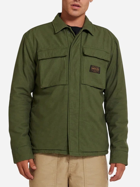 Kurtka przejściowa męska bez kaptura Deus Ex Machina DMF245610-PIN XL Zielona - obraz 1