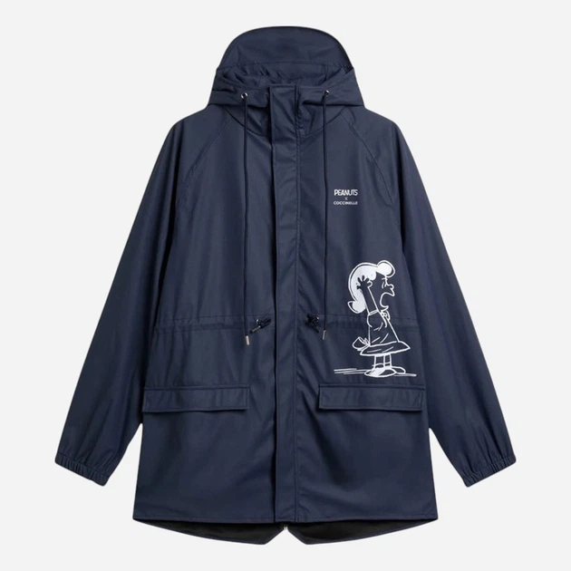 Плащ жіночий Coccinelle E7T1E720101-B29 One Size Синій (800070346086) - зображення 4