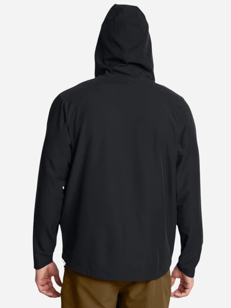 Спортивна вітровка чоловіча Under Armour 77-1389354-0001 XL Чорна (800070331161) - зображення 2