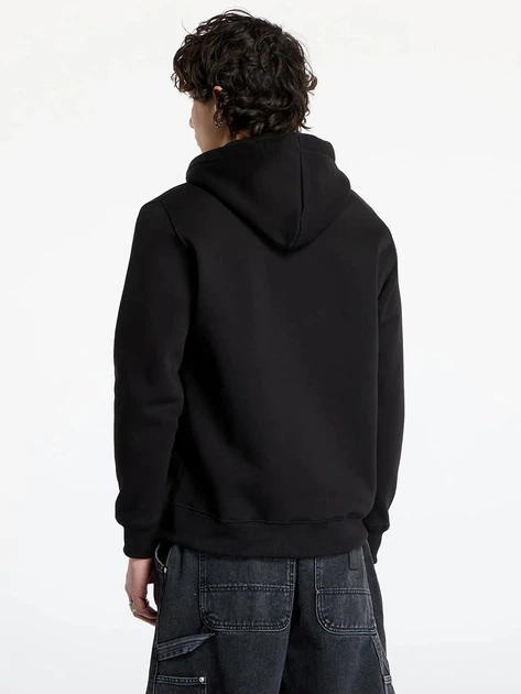 Bluza męska rozpinana streetwear Alpha Industries 118342-03 2XL Czarna - obraz 2