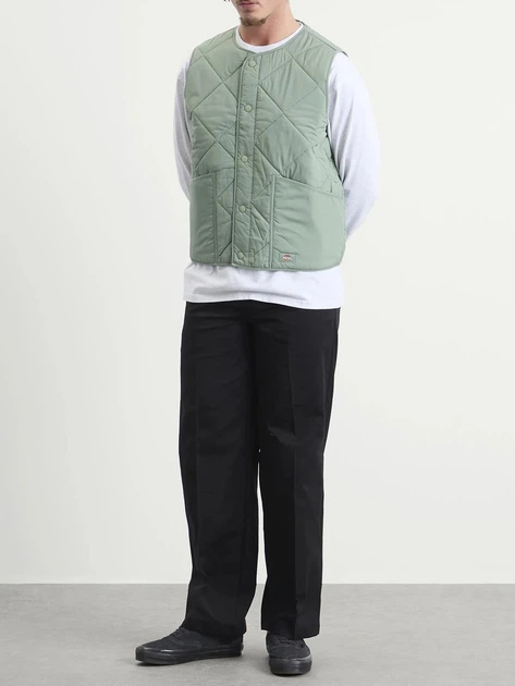 Bezrękawnik męski puchowy Dickies DK0A87O8L191 XL Zielony - obraz 3