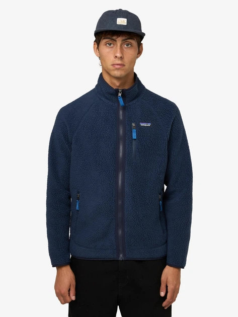 Bluza męska rozpinana streetwear pluszowa Patagonia 22801-NNSU L Niebieska - obraz 1