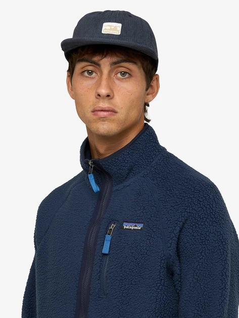 Толстовка Шерпа на флісі на блискавці чоловіча Patagonia 22801-NNSU XL Синя (800070345319) - зображення 2