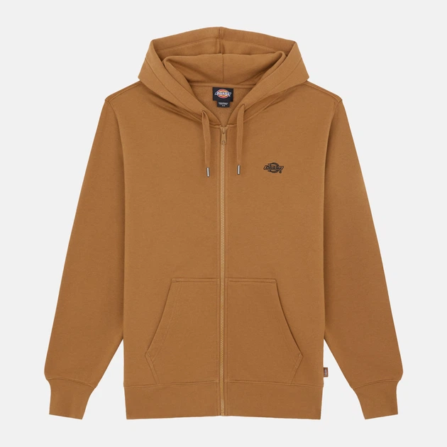 Bluza męska rozpinana streetwear z kapturem Dickies DK0A4YQA0BD1 L Brązowa - obraz 3