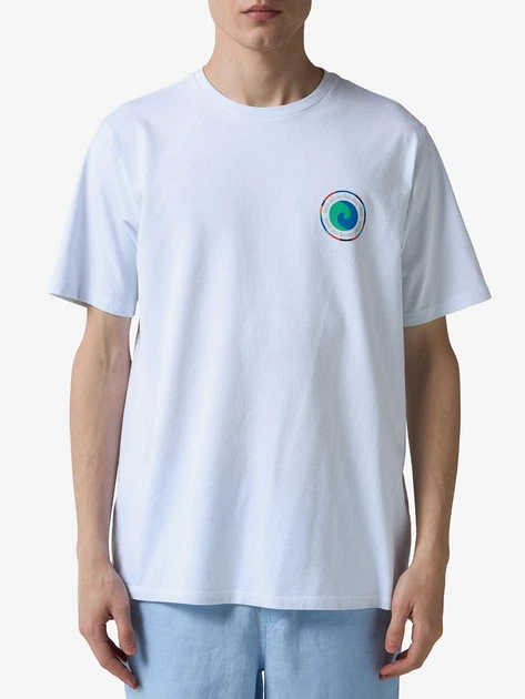 Koszulka męska z nadrukiem Patagonia 37768-WHI XL Biała - obraz 1