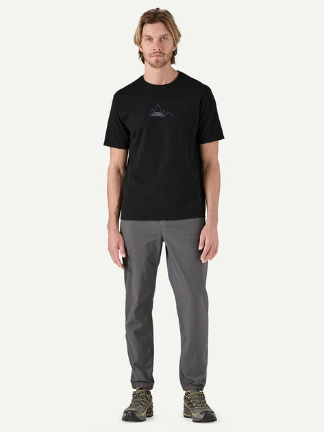 Футболка довга чоловіча Patagonia 37803-BLK M Чорна (800070345391) - зображення 3