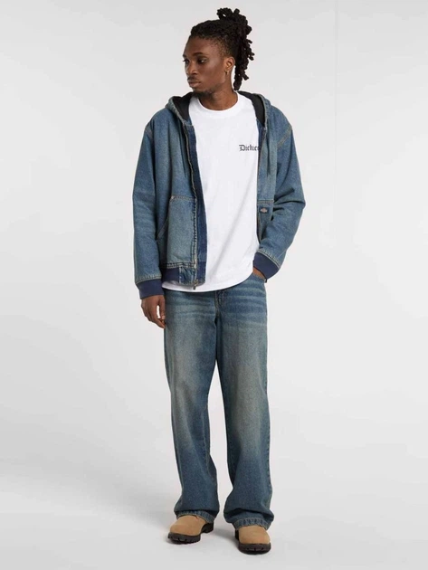 Koszulka męska bawełniana Dickies DK0A87QX0WH1 L Biała - obraz 3