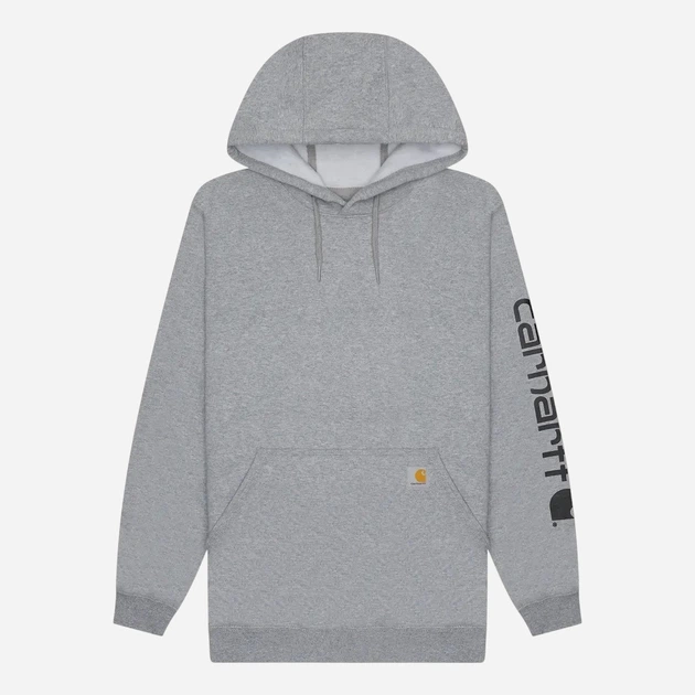 Bluza męska z kapturem kangurka Carhartt K288-E20 M Szara - obraz 3