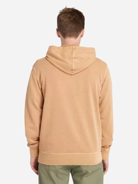 Bluza męska z kapturem kangurka Timberland TB0A5U9KP471 M Beżowa - obraz 2