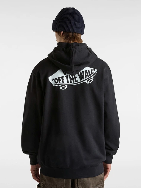 Bluza męska z kapturem kangurka Vans VN000P51Y281 M Czarna - obraz 2