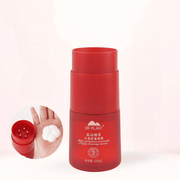 DR.PLANT Matsutake Fluffy Cleansing Mousse нежная пенка-мусс для деликатного очищения кожи, 150 мл - изображение 4