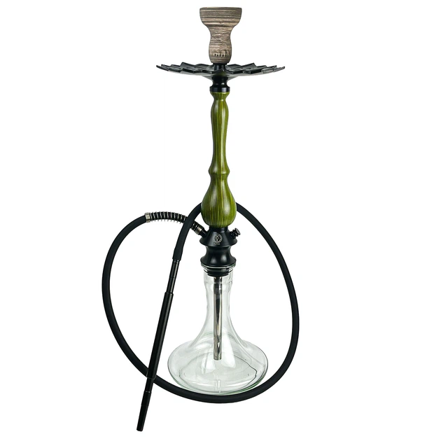 Кальян KARMA HOOKAH 3.1 Green (Craft Clear) - Фото 1 Кальян KARMA HOOKAH 3.1 Green (Craft Clear) - изображение 1