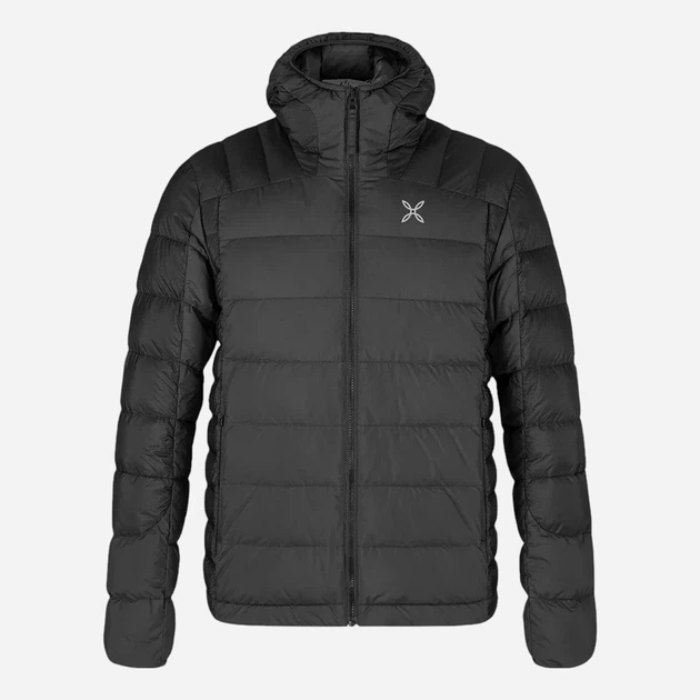 Kurtka przejściowa męska z kapturem Montura MJAD74X-TS578-90 XL Czarna - obraz 1