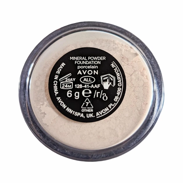 Минеральная рассыпчатая пудра для лица Porcelain/ Фарфоровый, Avon, Mineral Powder Foundation 6 г - Фото 2 Минеральная рассыпчатая пудра для лица Porcelain/ Фарфоровый, Avon, Mineral Powder Foundation 6 г - изображение 2