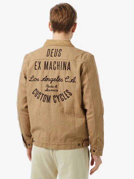 Kurtka przejściowa męska bez kaptura Deus Ex Machina DMP246404-TOB M Brązowa - obraz 2