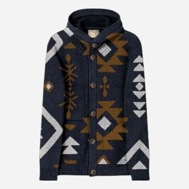 Кардиган чоловічий Tooco TOCOM-HPU-UXMAL-NAVY S Синій (800070313897) - зображення 1