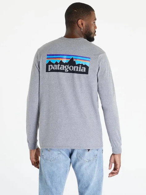 Longsleeve męski Patagonia 38518-GLH L Szary - obraz 2