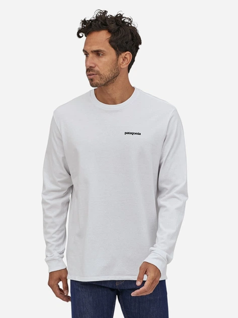 Longsleeve męski Patagonia 38518-WHI L Biały - obraz 1