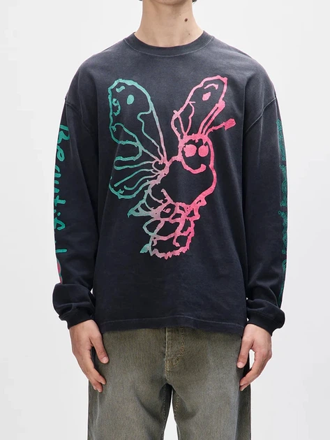 Longsleeve męski Deus Ex Machina DUF251338-ATH XS Antracytowy - obraz 1