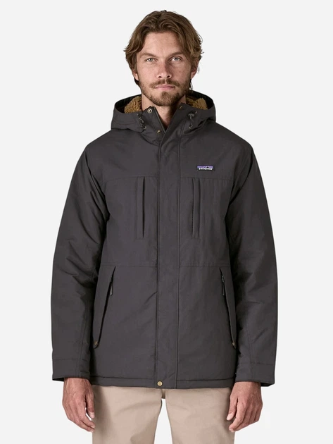 Kurtka parka męska z kapturem Patagonia 27023-INBK XL Czarna - obraz 1