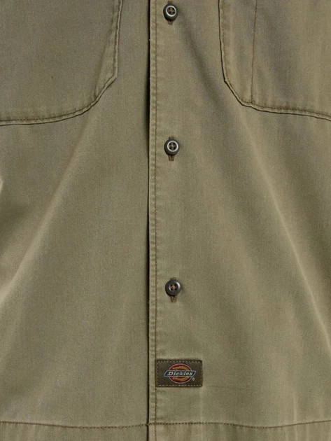 Koszula męska z krótkim rękawem Dickies DK0A4Z7QMGR1 L Zielona - obraz 4