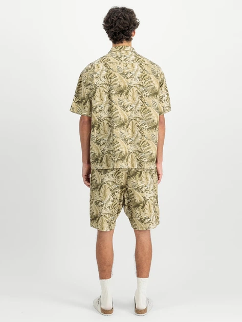 Сорочка бавовняна літня чоловіча Alpha Industries X156139-743 L Зелена (800070340467) - зображення 4