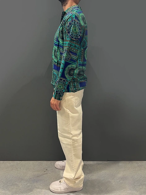 Сорочка чоловіча Tooco TOCOM-LSH-OASIS-GREN XL Зелена (800070325255) - зображення 4