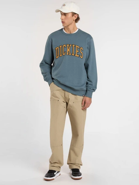 Bluza bez kaptura męska Dickies DK0A4XABG701 S Jasnoniebieska - obraz 3