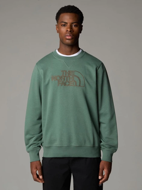 Bluza bez kaptura męska The North Face NF0A8C1CAQI1 S Zielona - obraz 1