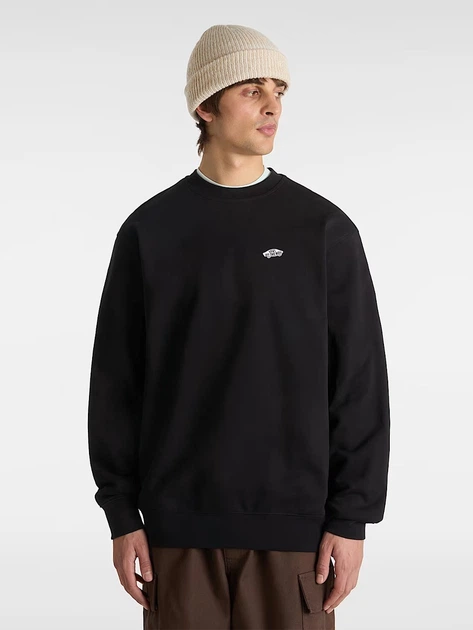 Bluza bez kaptura męska oversize Vans VN000P52Y281 S Czarna - obraz 1